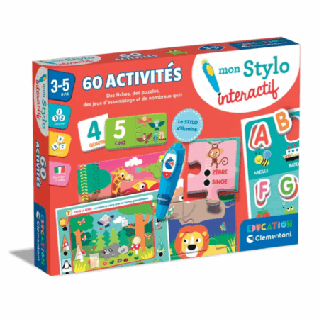 Mon Stylo interactif 60 Activités - Clementoni