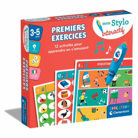 Mon stylo interactif Premier exercice - Clementoni