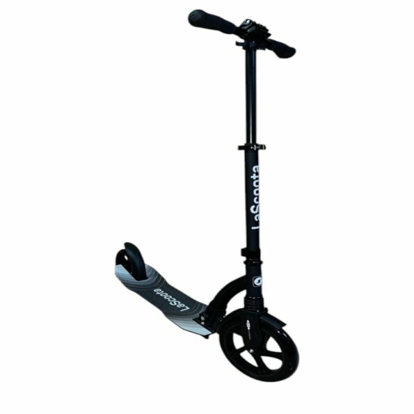 Trottinette La scoota grandes roues réglable - Noir