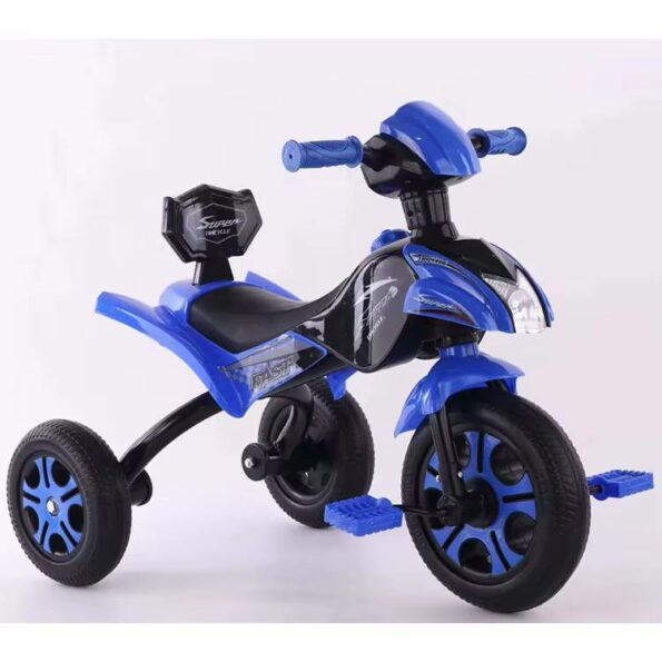 Tricycle style moto - Bleu