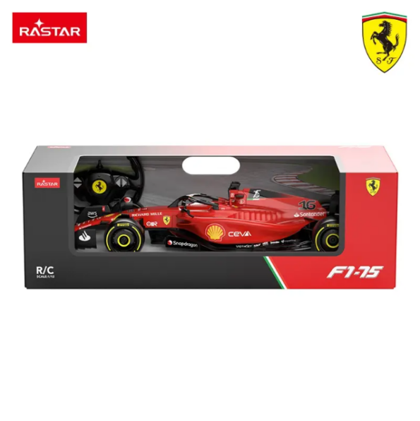 Voiture télécommandée Ferrari F1 75 - Rastar 1/12 - Image 3