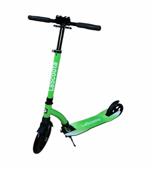 Trottinette La scoota grandes roues réglable - Vert