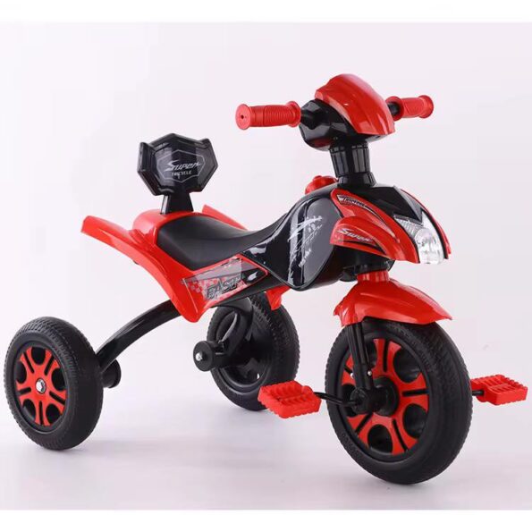 Tricycle style moto - Rouge