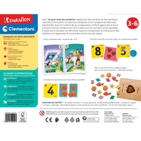 Je joue avec les nombres - Clementoni - Image 3