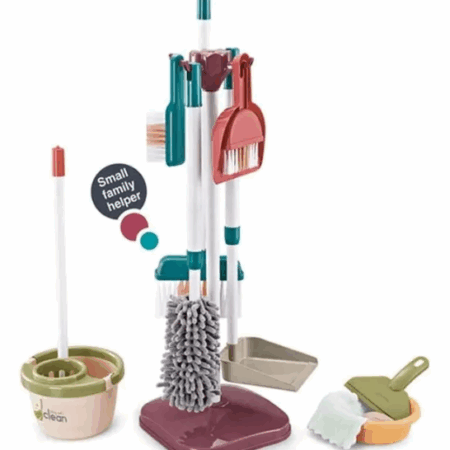 Set Chariot de ménage avec 18 pièces