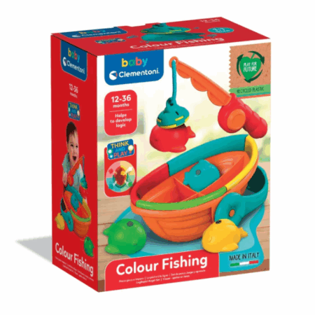 Jeu de pêche en couleur pour bébé - Clementoni
