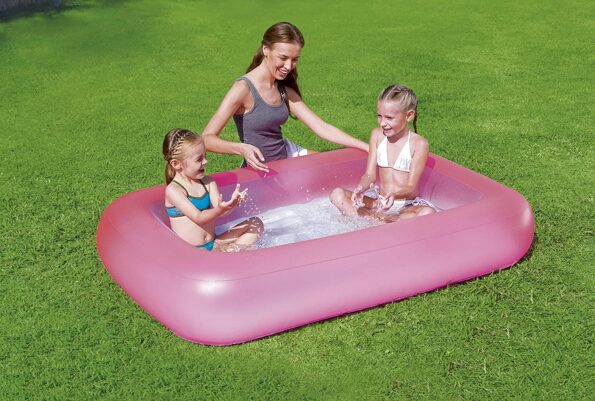 BESTWAY Piscine Gonflable 165 x 104 x 25 cm Rose - Image 4