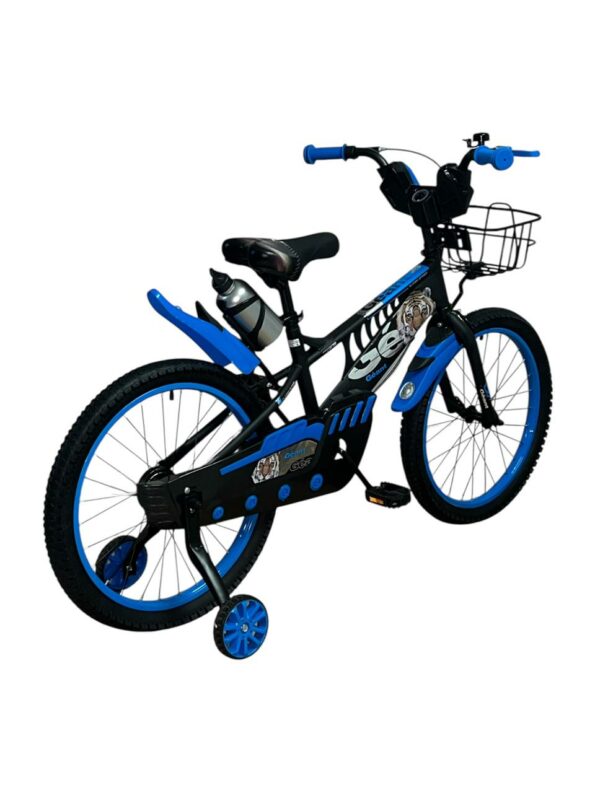 Vélo 20 pouces en acier - Bicyclette de 7 à 12 ans Bleu - Image 2