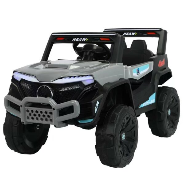 Voiture électrique SUV 4 motrices 12V pour enfant - Gris
