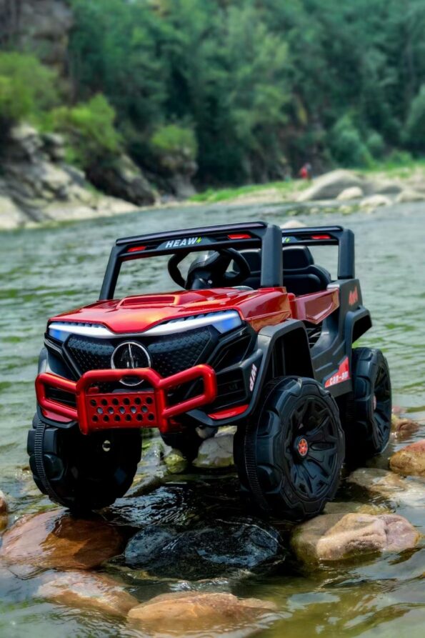 Voiture électrique SUV 4 motrices 12V pour enfant - Rouge - Image 2