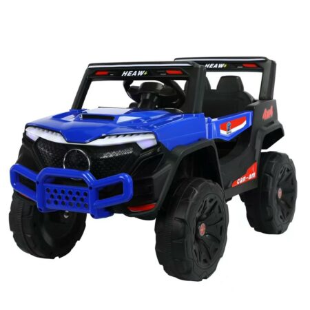 Voiture électrique SUV 4 motrices 12V pour enfant - Bleu