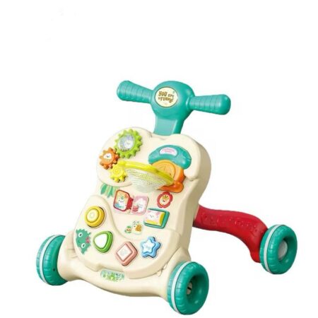 Trotteur avec plein acticité musicales pour bébé 6 mois et plus