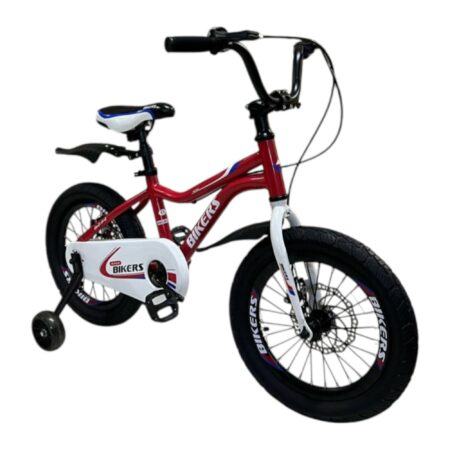 Vélo 16 pouces avec freins à disques - Bicyclette de 5 à 8 ans