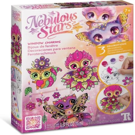 Bijoux de fenêtre à peindre - Nebulous Stars