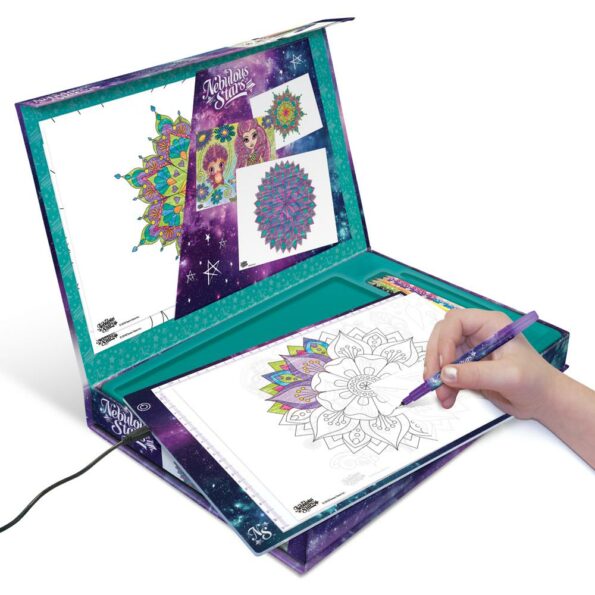 Tablette lumineuse de dessin avec croquet - Nebulous Stars - Image 2