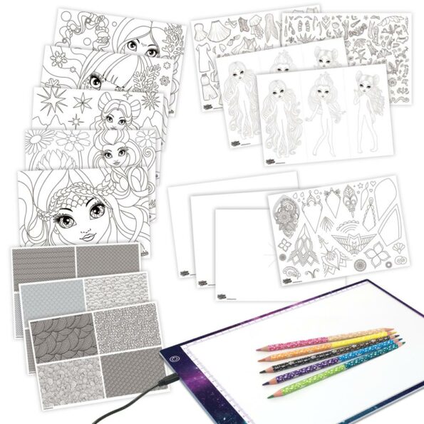 Tablette lumineuse de dessin avec croquet - Nebulous Stars - Image 3