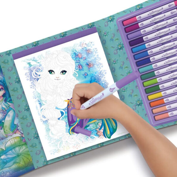 Livre de coloriage par numéro Nenuphia - Nebulous Stars - Image 4