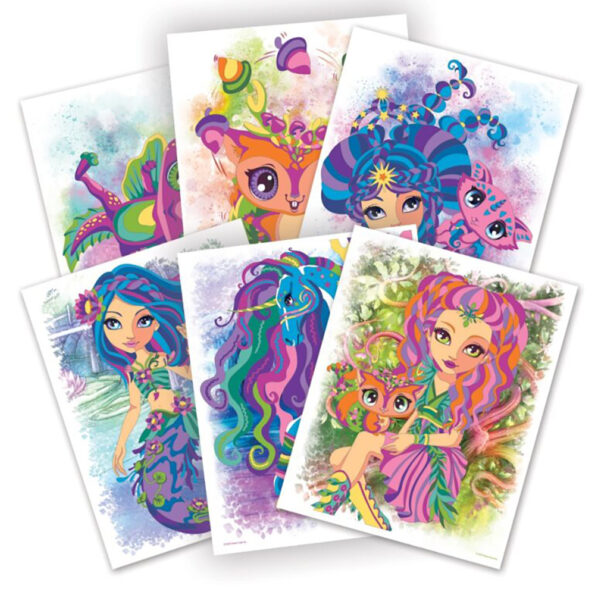 Livre de coloriage par numéro Nenuphia - Nebulous Stars - Image 5