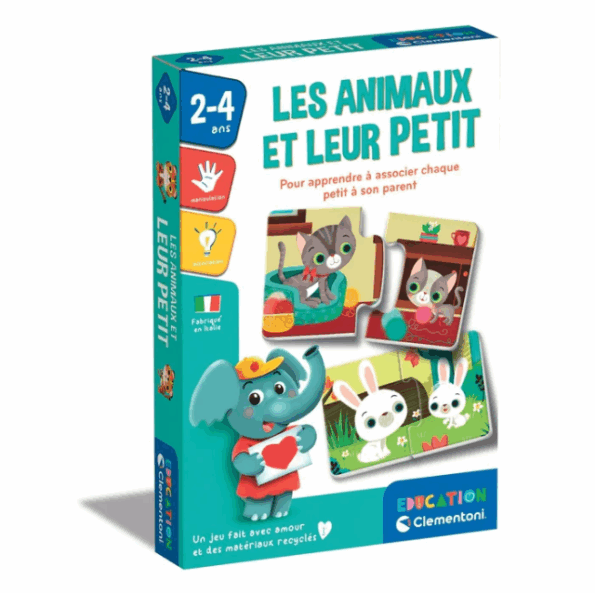 Les animaux et leurs petits - Clementoni