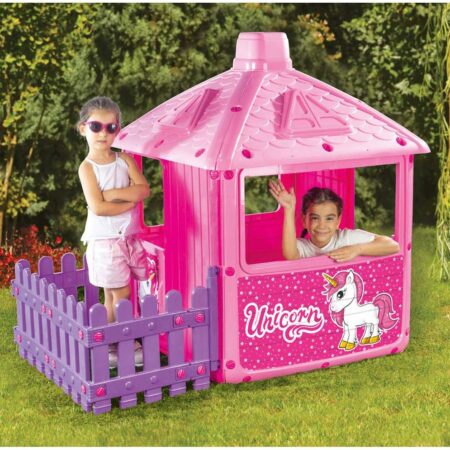Dolu Maison de ville avec clôture licorne