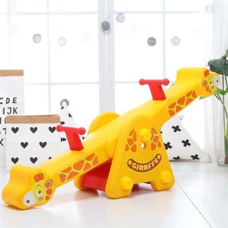 Balançoire girafe pour enfants, réglables 2 niveaux