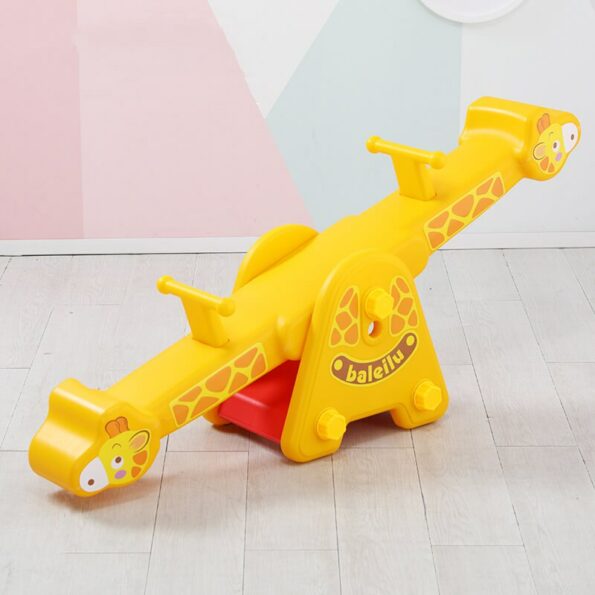 Balançoire girafe pour enfants, réglables 2 niveaux - Image 3