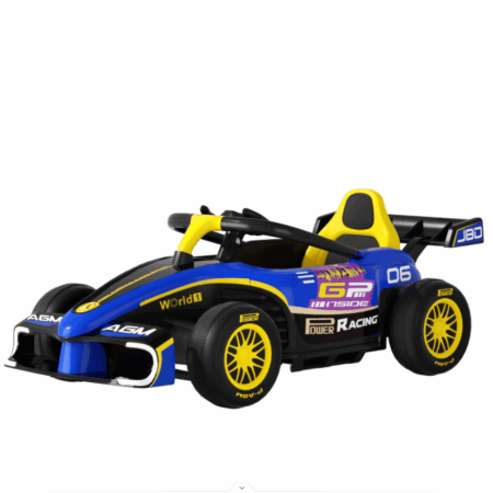 Voiture électrique 12V Formula 1 avec pour enfant avec télécommande - Bleu