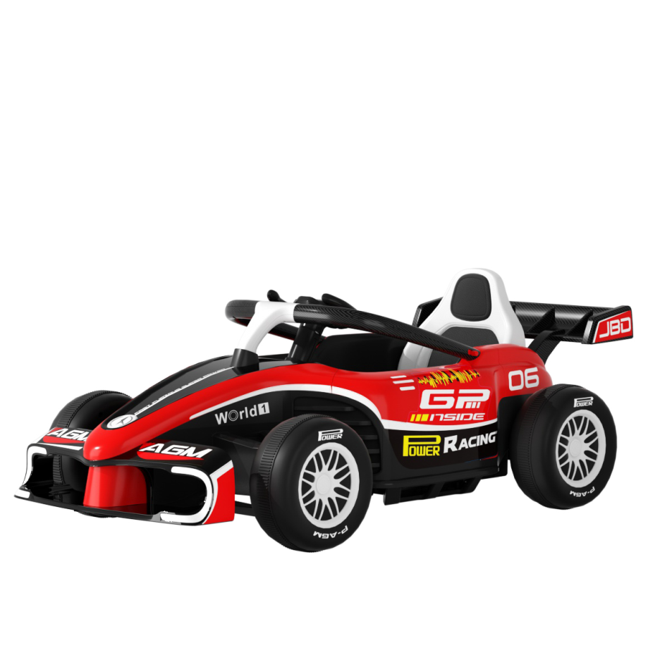 Voiture électrique 12V Formula 1 avec pour enfant avec télécommande - Rouge