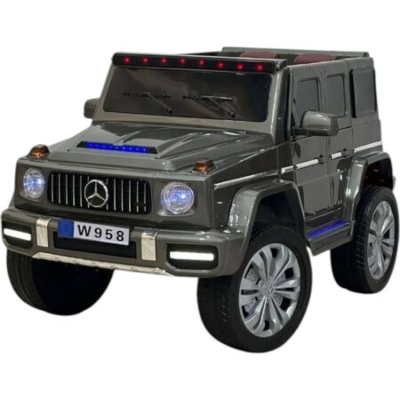 Voiture électrique 12V 4 Motrice Mercedes-Benz G63 avec télécommande - Gris