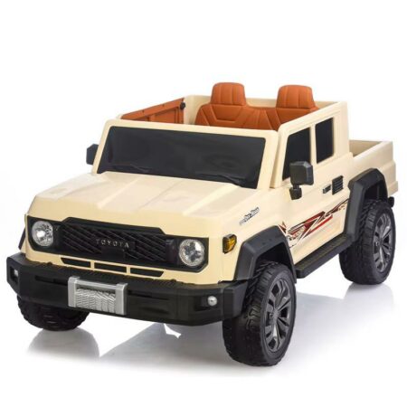 Voiture électrique 12V Pick-up pour enfant avec télécommande - Jaune