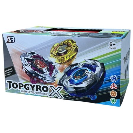 Coffret 8 Toupies Beyblade TopGyroX