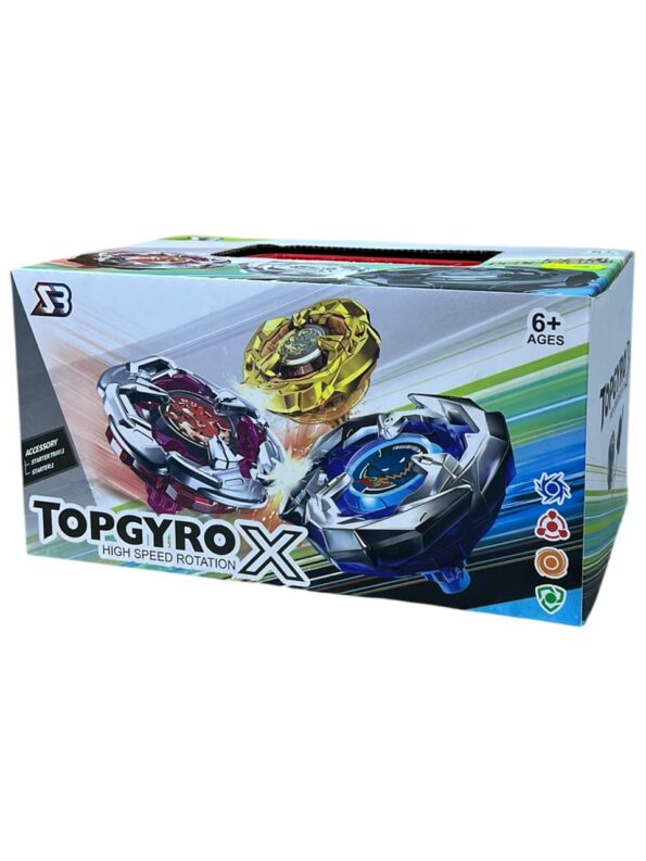 Coffret 8 Toupies Beyblade TopGyroX