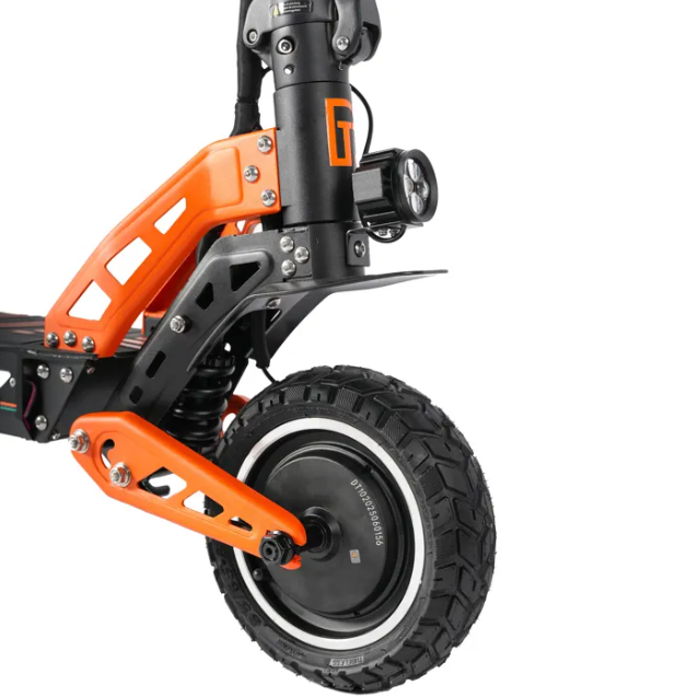 Trottinette électrique DriveTron DT10 de 1400W et 48V 15,6 Ah - Orange - Image 4