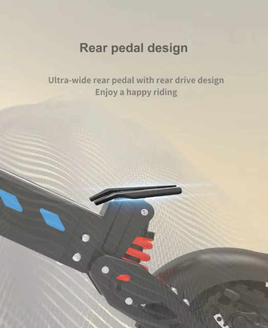 Trottinette électrique DriveTron DT10 de 1400W et 48V 15,6 Ah - Bleu - Image 5