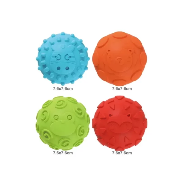 Boule texturer en silicone 8 pièces - Huanger - Image 4