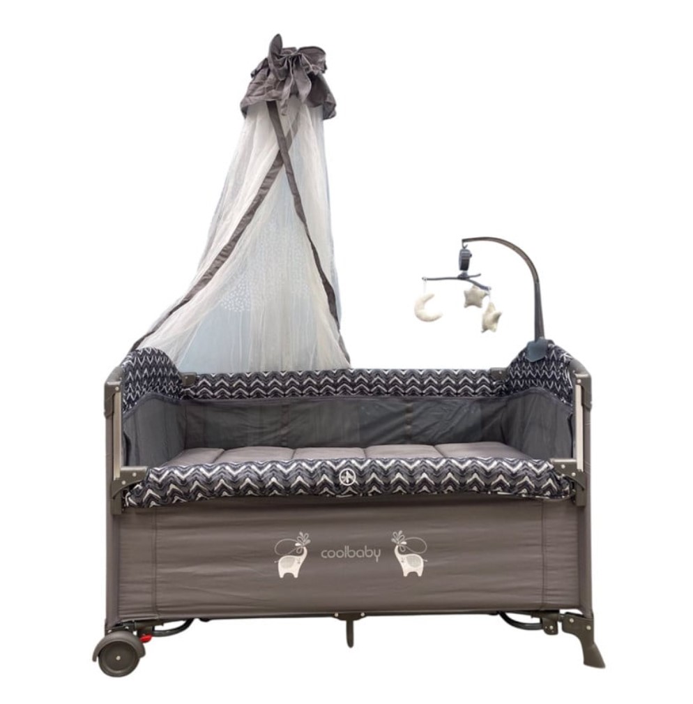 Lit bébé parapluie Cododo Cool Baby, Beige - Image 2