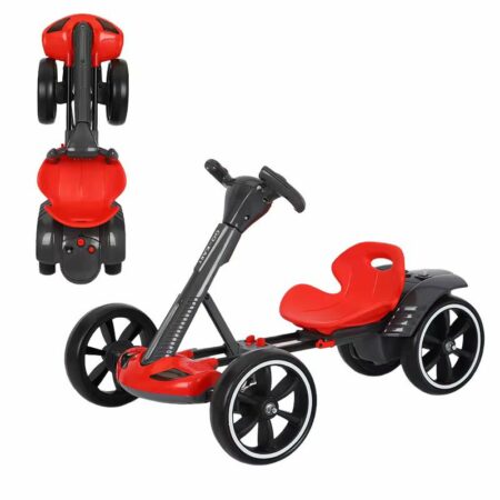 Voiture électrique 6V Go Kart Pliable - Rouge