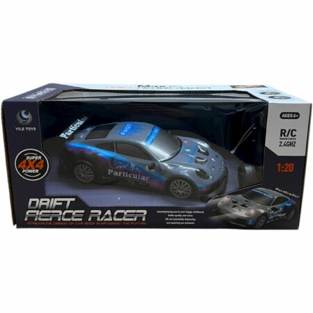 Voiture de drift télécommandée 4 motrices - Bleu