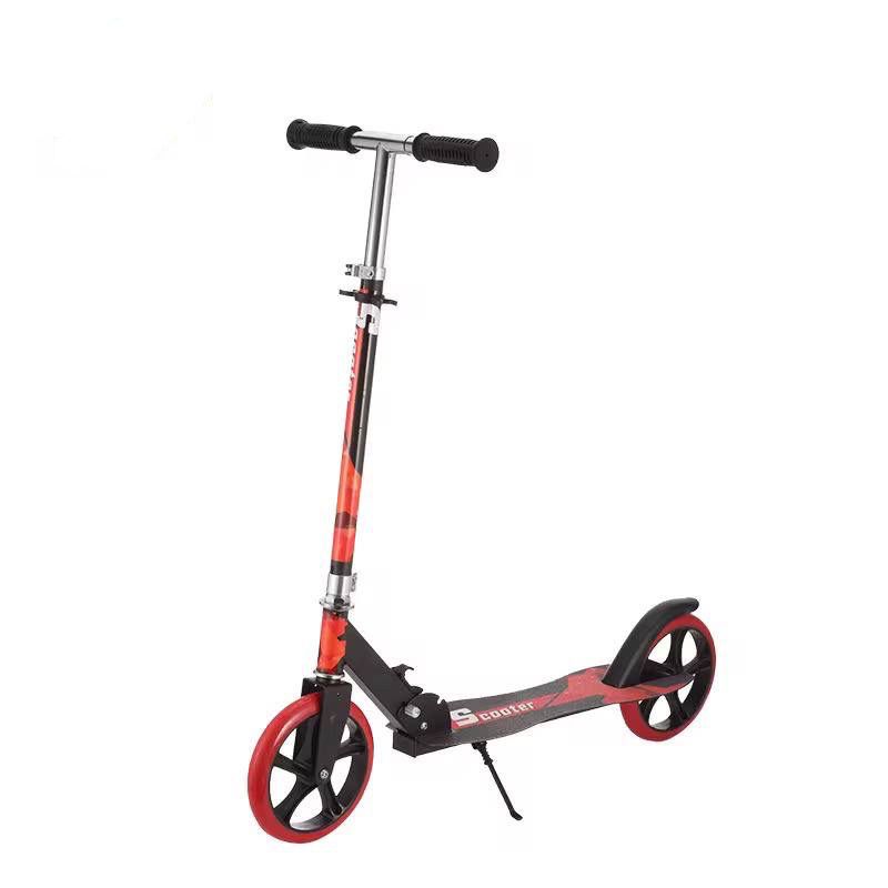 Trottinette Grande roues réglable - Noir