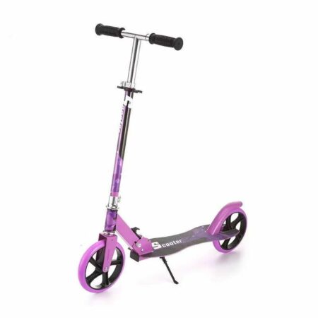 Trottinette Grande roues réglable - Violet