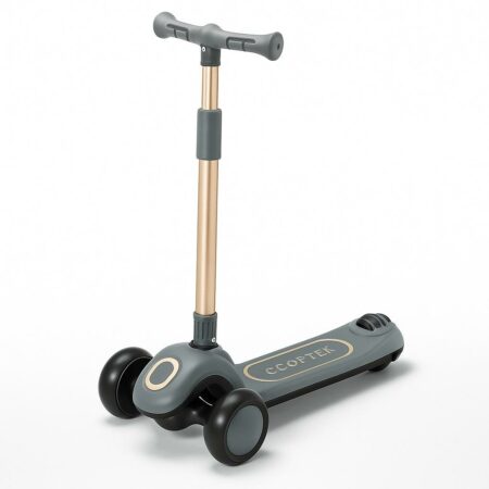 Trottinette 3 roue Pliable - Gris