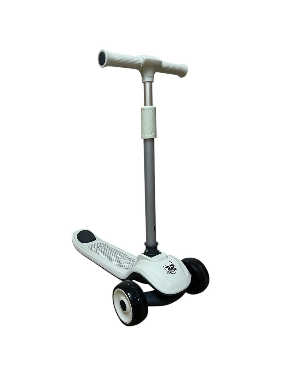 Trottinette 3 roue 2 en 1 - Blanc - Image 2