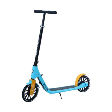 Trottinette Grande roues réglable - Bleu