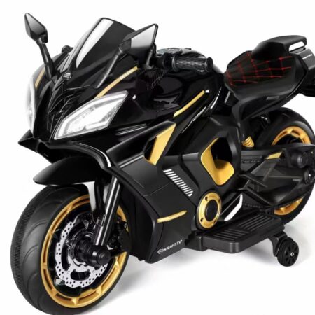 Grand Moto électrique Sportif 12V -Noir