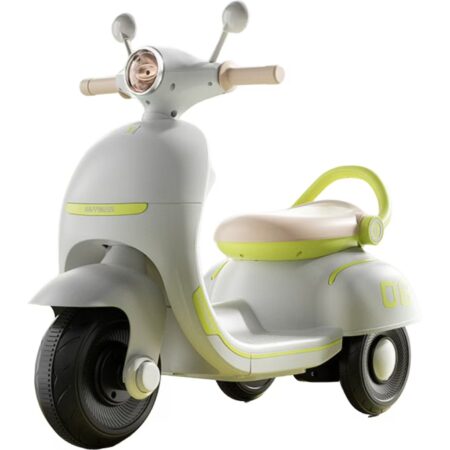 Moto électrique 6V style Scooter pour enfant de 2 ans et plus - Vert