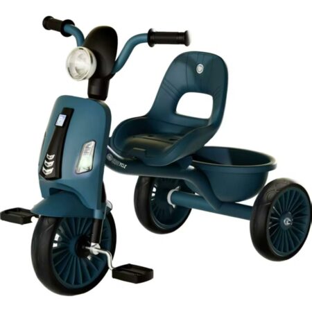 Tricycle Moto Vespa avec lumière et son - Bleu