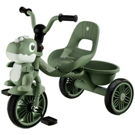 Tricycle Dinosaure avec lumière et son - Vert