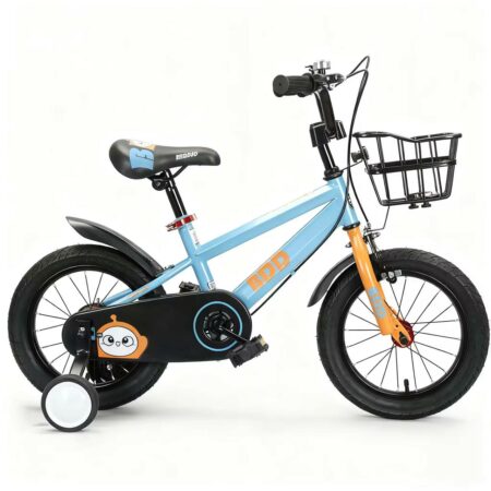 Velo 12 pouces en acier - Bicyclette de 3 à 6 ans Bleu Ciel