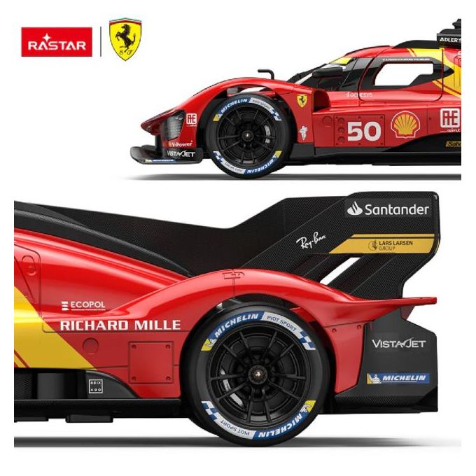 Voiture télécommandée Ferrari 499 - Rastar RC 1/14 - Image 3