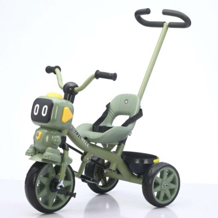 Tricycle évolutif 2 en 1 Robot - Vert